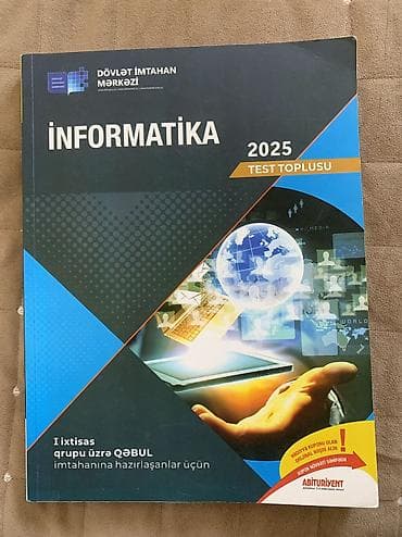 Testlər: Informatika test toplusu yeni nesr 2025. yenidir — 1