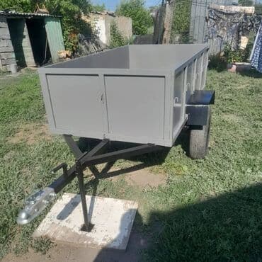 Yük qoşqusu – tək oxlu, metal kuzovlu - Korpus: tam metal, möhkəm