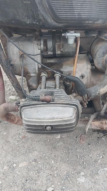 195 45 16: Sovet istehsalı klassik motosiklet yan qoşqu ilə - Model tipajı — 6