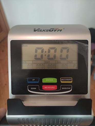 VolksGym trenajor konsolu - Rəqəmsal LCD ekran: vaxt, sürət (SPD)