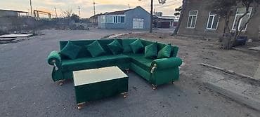 Məhsul: Künc divan dəsti - L‑şəkilli dizayn: sağ və ya sol