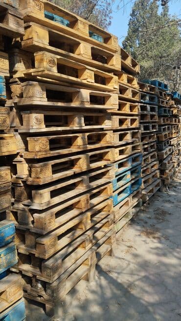 Reykalar, taxtalar: Palletlər, paddonlar — 1