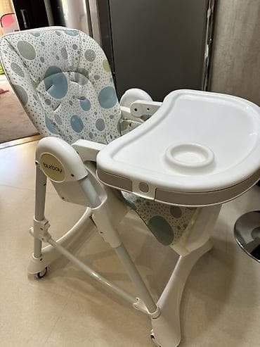 Uşaq yemək stulu – burbaby Hər şey işlək vəziyyətdədir. Stulun