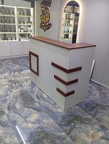 Resepsiyon stolu – salon, klinika, ofis və butiklər üçün - Dizayn: Ön lalafo.az -da Resepsiyon stolu – salon, klinika, ofis və butiklər üçün - Dizayn: Ön
