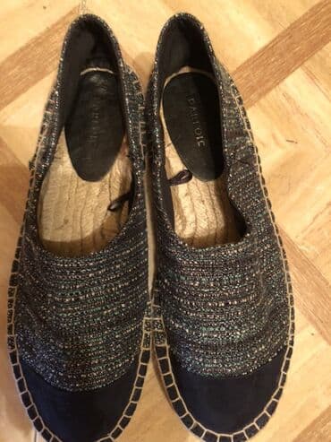 женские мокасины на шнурках: Parfois markalı espadril ayaqqabılar - Model: qadın espadrili - Üst — 1