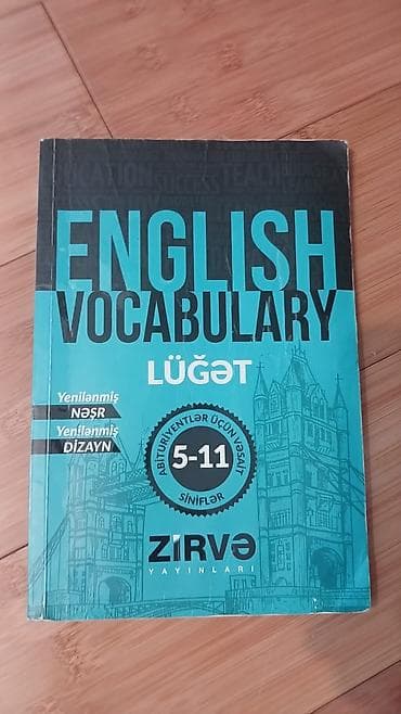 dərs kitabları: ŞOK ENDİRİM!! TƏP TƏZƏ KİTAB!!Məhsul: English Vocabulary – Lüğət — 1