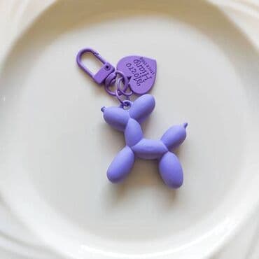 Audi: Şar balon it fiqurlu brelok - Dizayn: şar-balon it formasında asqı — 3