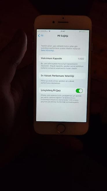 1:1 iphone: IPhone 7, 128 GB, Qızılı — 7