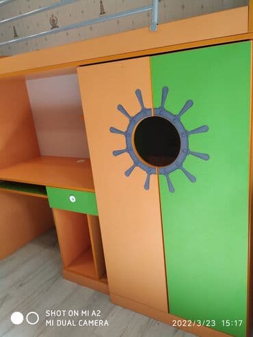 işlenmiş laqonda: Oğlan və qız üçün, İşlənmiş, Çarpayı, Matras ilə, Siyirməli — 2