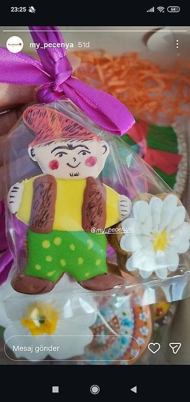 Ləpələr: Şəkərli bəzəkli zəncəfil/ləziz peçenye setləri – tematik və — 6