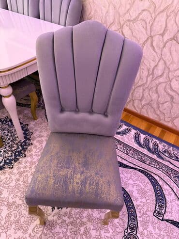 Qonaq otağı üçün, Yeni, Qatlanmayan, rəng - Boz Stul