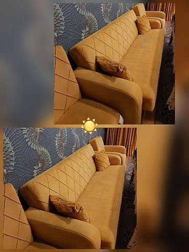 saray mebel: ❤️Divan kreslo desti ✅Satilir 400 azn ✅Divan ve kreslo acilir — 1