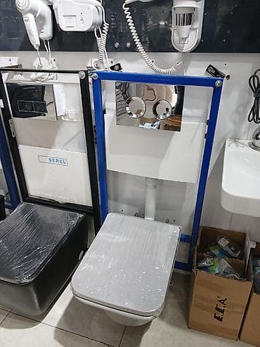 Yeni, Unitaz, Asılan, Kredit yoxdur, Zəmanətli, Ödənişli çatdırılma