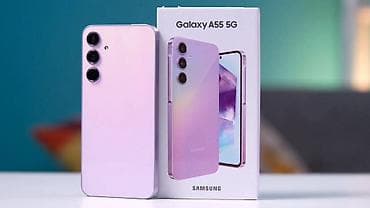 honor 9 d: Samsung Galaxy A55 5G, 256 GB, rəng - Bənövşəyi — 1