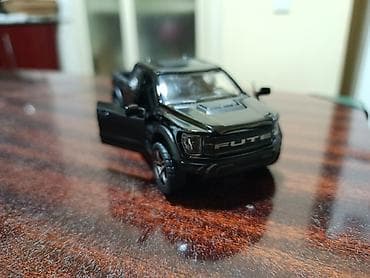 Спорт и хобби: Metal oyuncaq pikap maşın (qara rəng) - Korpus: metal die-cast — 3