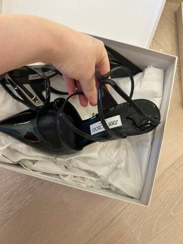 qadin sapaskileri: Tuflilər, Ölçü: 40, rəng - Qara, İşlənmiş — 2