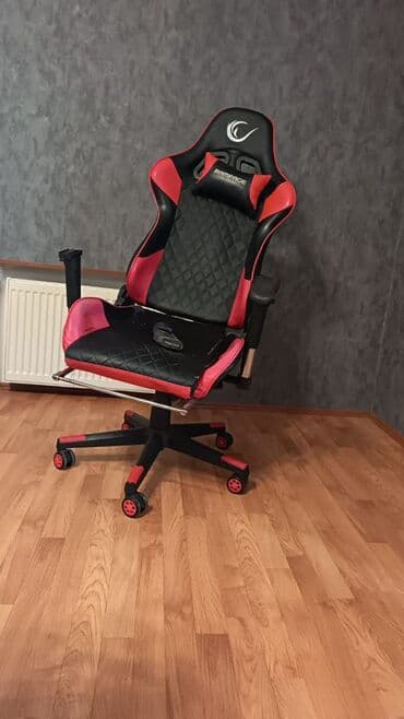 tek stullar: Təkərli, Qolları tənzimlənir, Süni dəri — 2