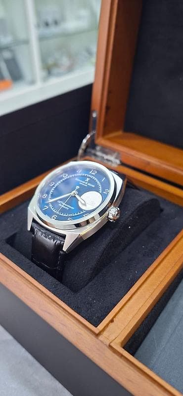 telfon saat: Qol saatı, Bernhard Mayer, rəng - Mavi — 3