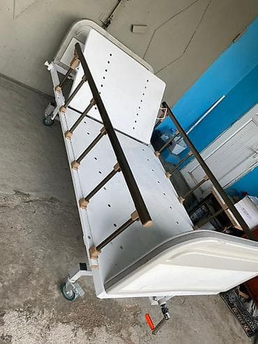 ucuz mebiler: Tibbi çarpayi əlaqədar xəstəxana çarpayısı – tək nəfərlik, metal — 2