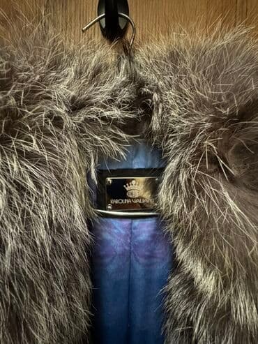 süni mərmər qiymətləri: Karolina Valiant markalı lüks xəz paltosu - Model: qısa/orta — 3