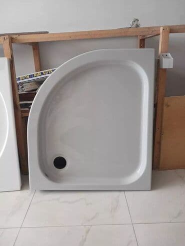 duş kabinaları: Avropa istehsali duskabin altliqi akril uzlukle her olcude var — 6