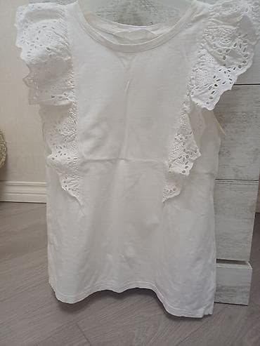 Рубашка, Для девочек, 8 - 9 лет, H&M — 1