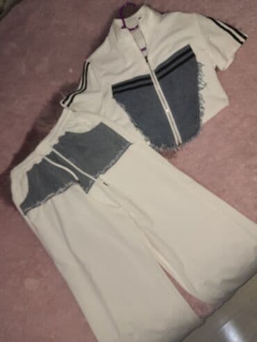 женские трусики танга: Qadın geyim dəsti – müxtəlif modellər 1) Bej-ağ dama naxışlı bleyzer — 5