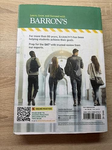İdman və hobbi: Məhsul: Barron’s Digital SAT Study Guide Premium 2025 (Brian W — 2