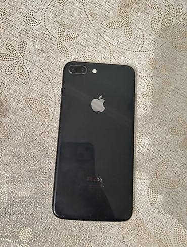 berde telefon satisi: IPhone 8 Plus, 128 GB, Qara, Zəmanət, Barmaq izi, Face ID — 1