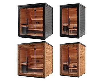 Mənzil və fərdi evlər üçün kompakt sauna kabinləri.​ ​Kompakt və
