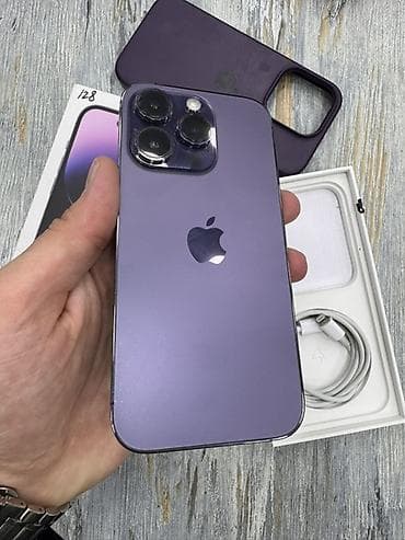 IPhone 14 Pro, 128 GB, Deep Purple, Face ID — 5