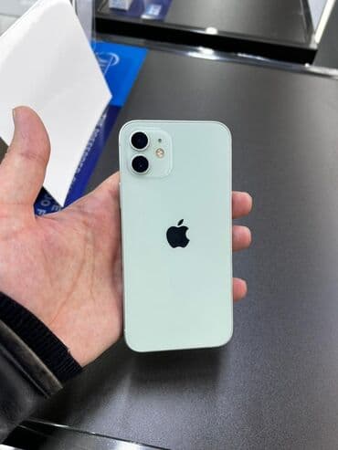 IPhone 12, 128 GB, Yaşıl, Barmaq izi, Face ID, Simsiz şarj