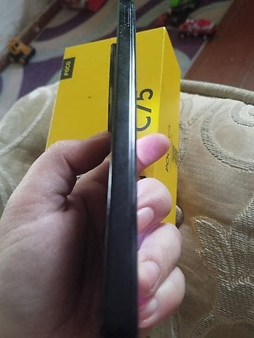 Poco C75, 256 GB, rəng - Qara, Barmaq izi