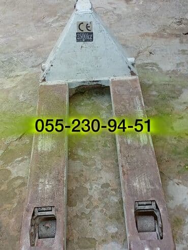 yuk arabaları: Anbar üçün əl transpalletti (palet arabası) - Yükgötürmə qabiliyyəti — 3