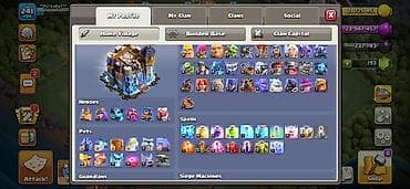 bb glow: Clash of Clans hesabı – yüksək səviyyəli baza və tam inkişaf etmiş — 2