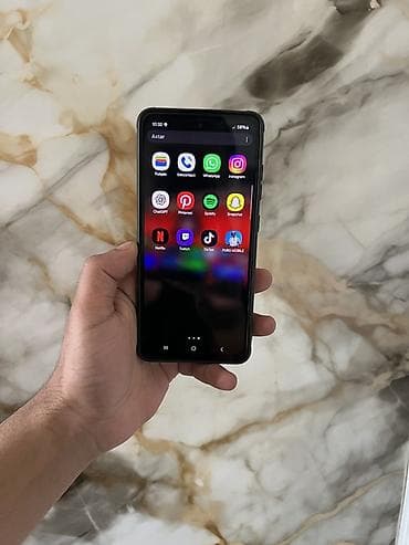 TV və video: Samsung Galaxy A52, 128 GB, rəng - Bənövşəyi, Barmaq izi — 2