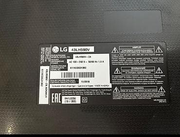 barter 11 pro max: LG 43LH590V – 43” Full HD LED televizor Xüsusiyyətlər: - Ekran: 43 — 1