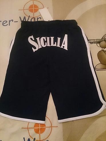 Donlar: Шорты фирмы "D & G" на 9-11 лет, темно-синие, новые — 2