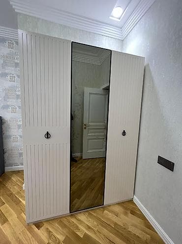 Прямой шкаф, Для гостиной, Для спальни, Для одежды, Распашной, Корпусный, 3 двери