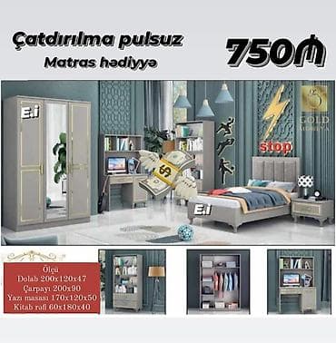 kunc divan ucuz: Yataq otağı dəstləri — 1