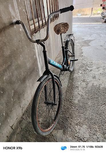 Электровелосипеды: Городской велосипед 24", скоростей: 1 — 1