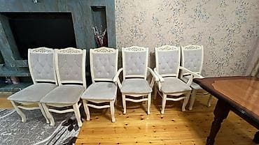 Садовая, уличная мебель: Ir6 eded stul satilir Qiymet 6 si 180 man Unvan;Güzdek 8935 Ə — 1