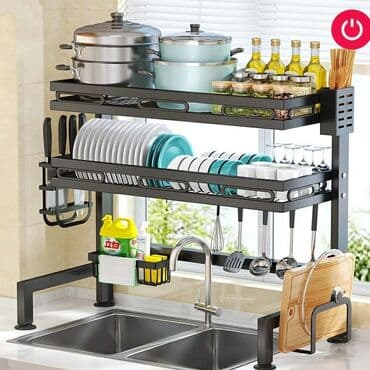 сушилка для посуды баку: Qab suşulkası😊 🔺Ölçü: 60-95sm 🔺Material: paslanmayan polad 🔺bütün — 3