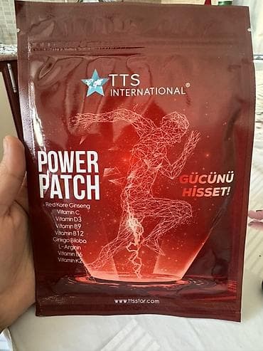 ditdili dermani: TTS International Power Patch – ENERJİ VE GÜC BANDI İdmançılarda — 1