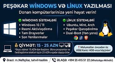 komputeri: 💻 Peşəkar Windows və Linux Yazılması (Tam Sıfırdan Və Sürətli) — 1