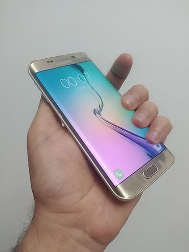 samsung s2: Samsung Galaxy S6 Edge, 32 GB, rəng - Qızılı, Barmaq izi — 3