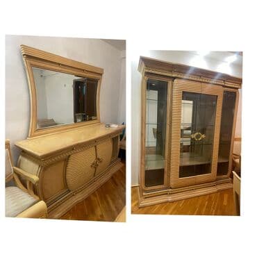 стенка: Б/у, Сервант, Комод — 1