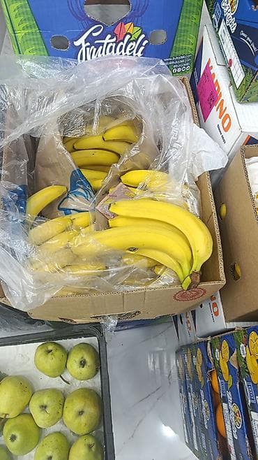 baton: Məhsul: Banan Təsvir:Banan qutusu 24 azn - Rəngi parlaq sarı, hamar — 1