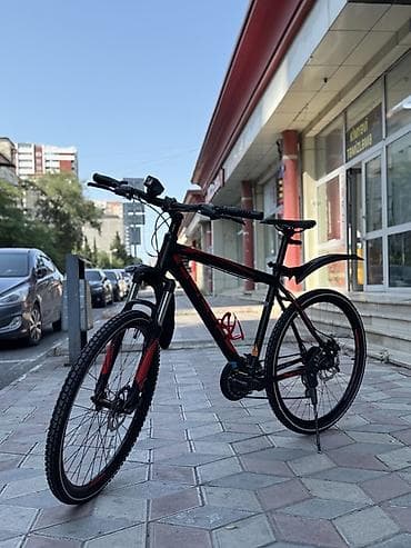 Велосипеды: Dağ/şəhər tipli velosiped - Rəng: qara-qırmızı dizayn - Çərçivə — 5