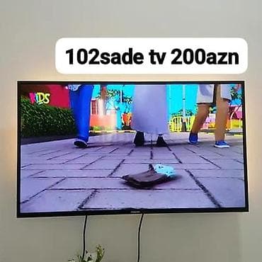 ev antenasi satilir: 102 sm sadə televizor - Ekran ölçüsü: 102 sm (təxminən 40 düym) - — 1